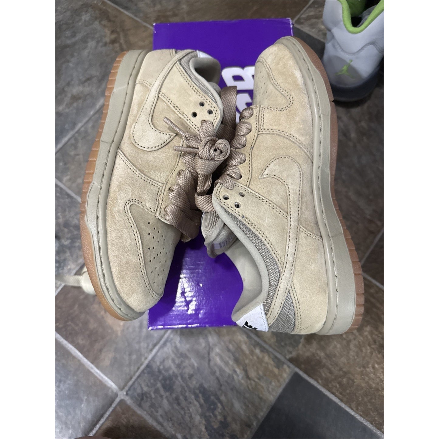 Size 6 - Nike Dunk SB Pro B Low Parachute Beige
