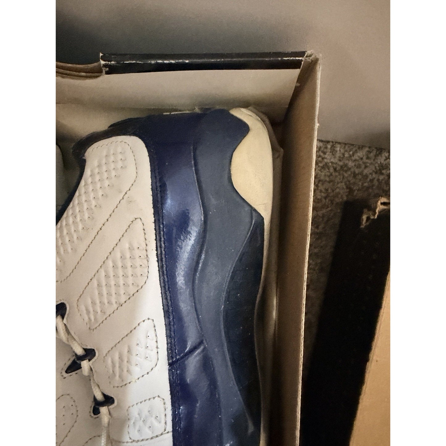 Lot Of 9 Jordan Shoes All Crumbling And With Flaws Needs Sole Swapped.