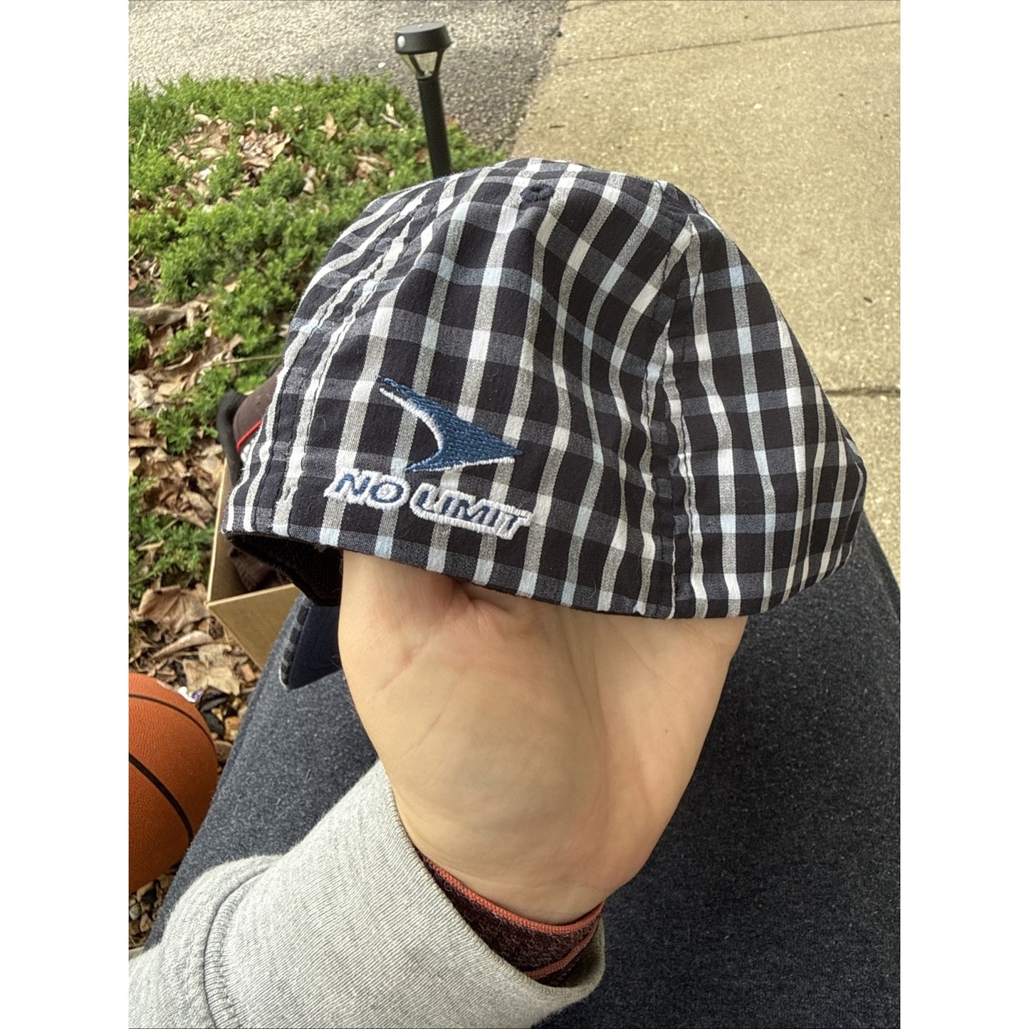 Maverik Lacrosse Hat Plaid - Flex Fit Hat WARRIOR PLL NLL - Mitchell & Ness