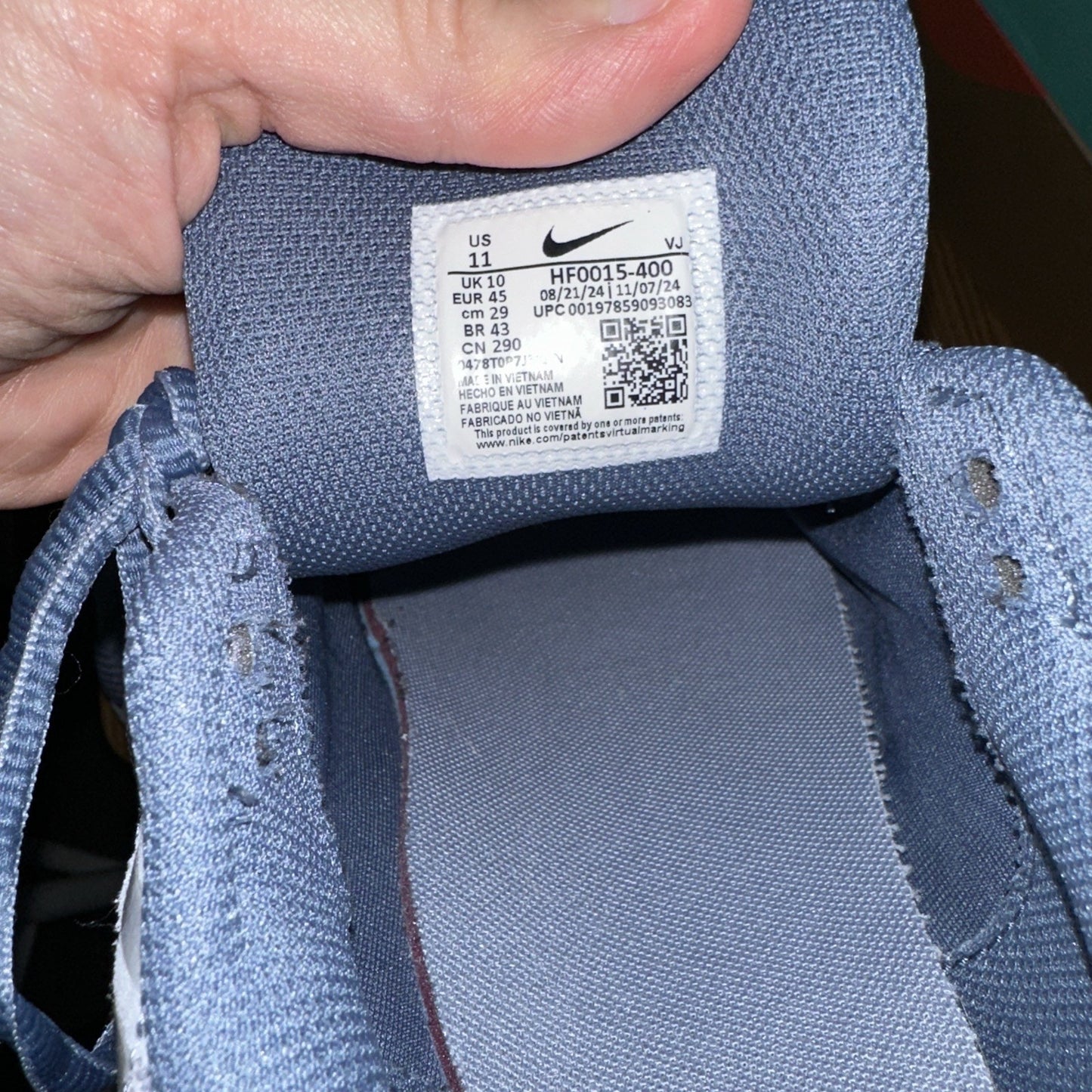 Size 11 - Nike P-6000 SE Diffused Blue