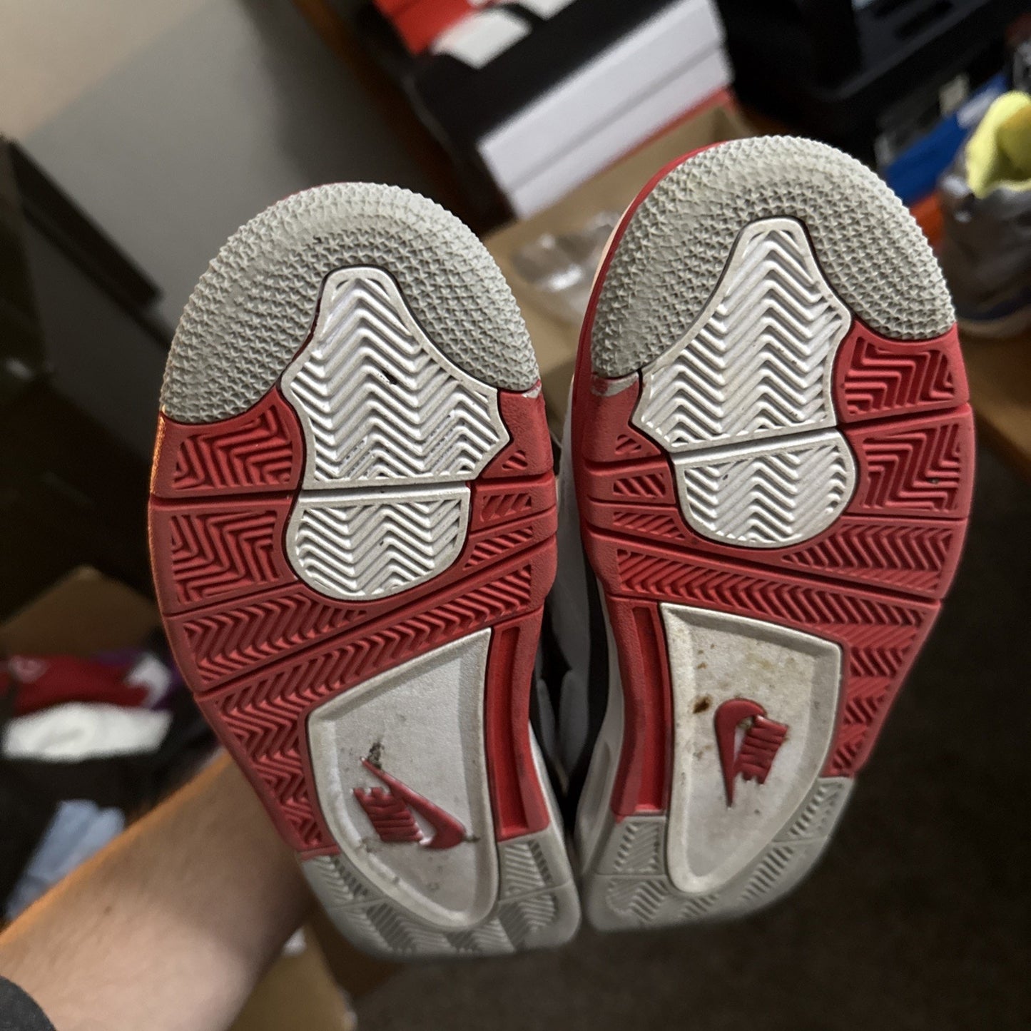 Size 7 - Jordan 4 Retro Mid Red Cement