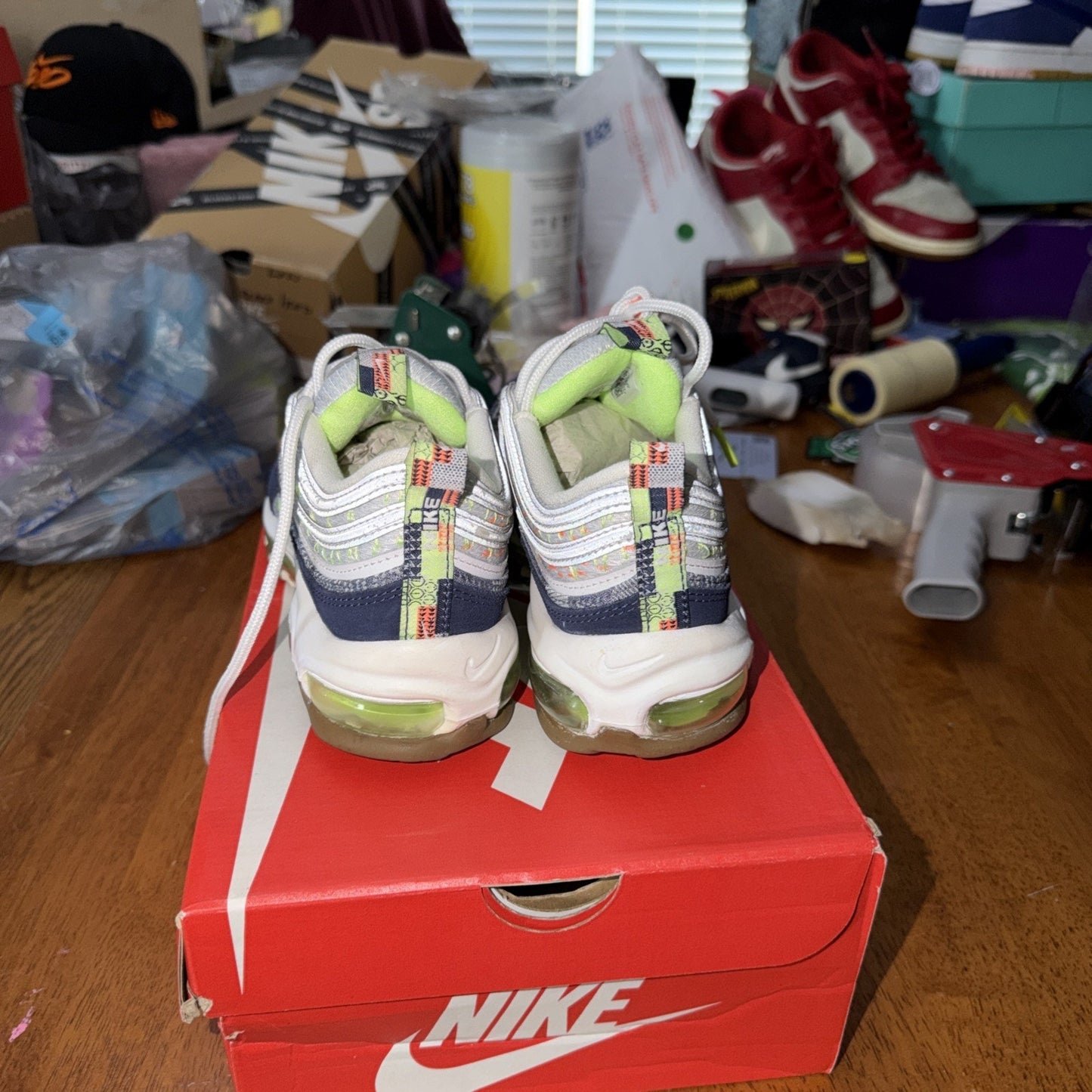 Size 5 Nike Air Max 97 "Sashiko " FB1851-131 Unreleased 2022