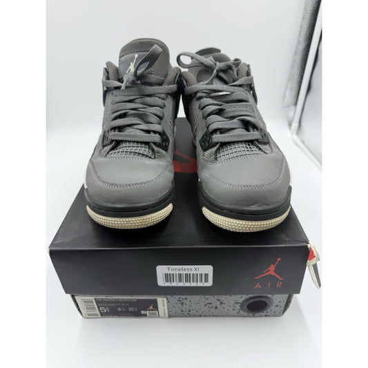 Size 5.5 (GS) - Jordan 4 Retro 2019 Low Cool Grey