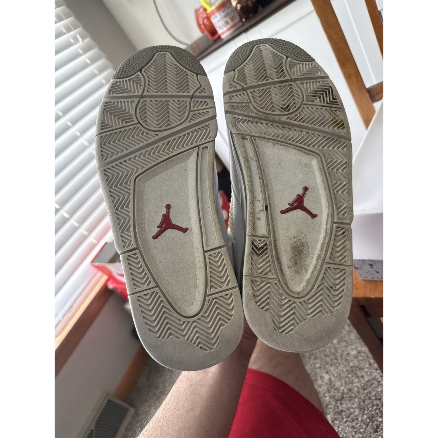 Size 11.5 - Jordan 4 Retro Mid White Oreo BS256