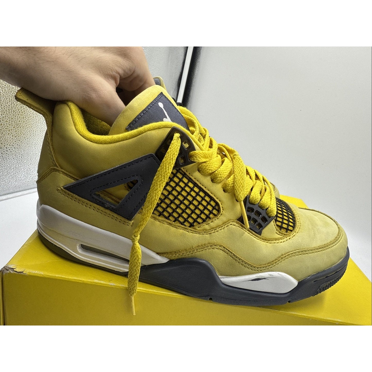 Size 8 - Jordan 4 Retro Mid Lightning