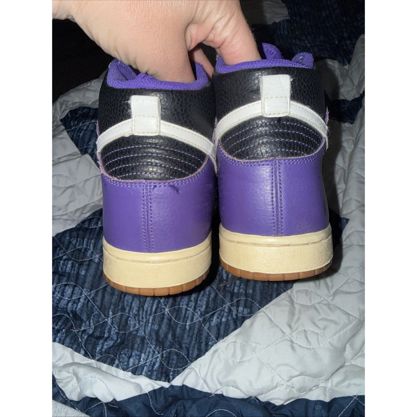 Nike Dunk High Pure Purple 517562-062 Mens Size 9.5 No Box 2012