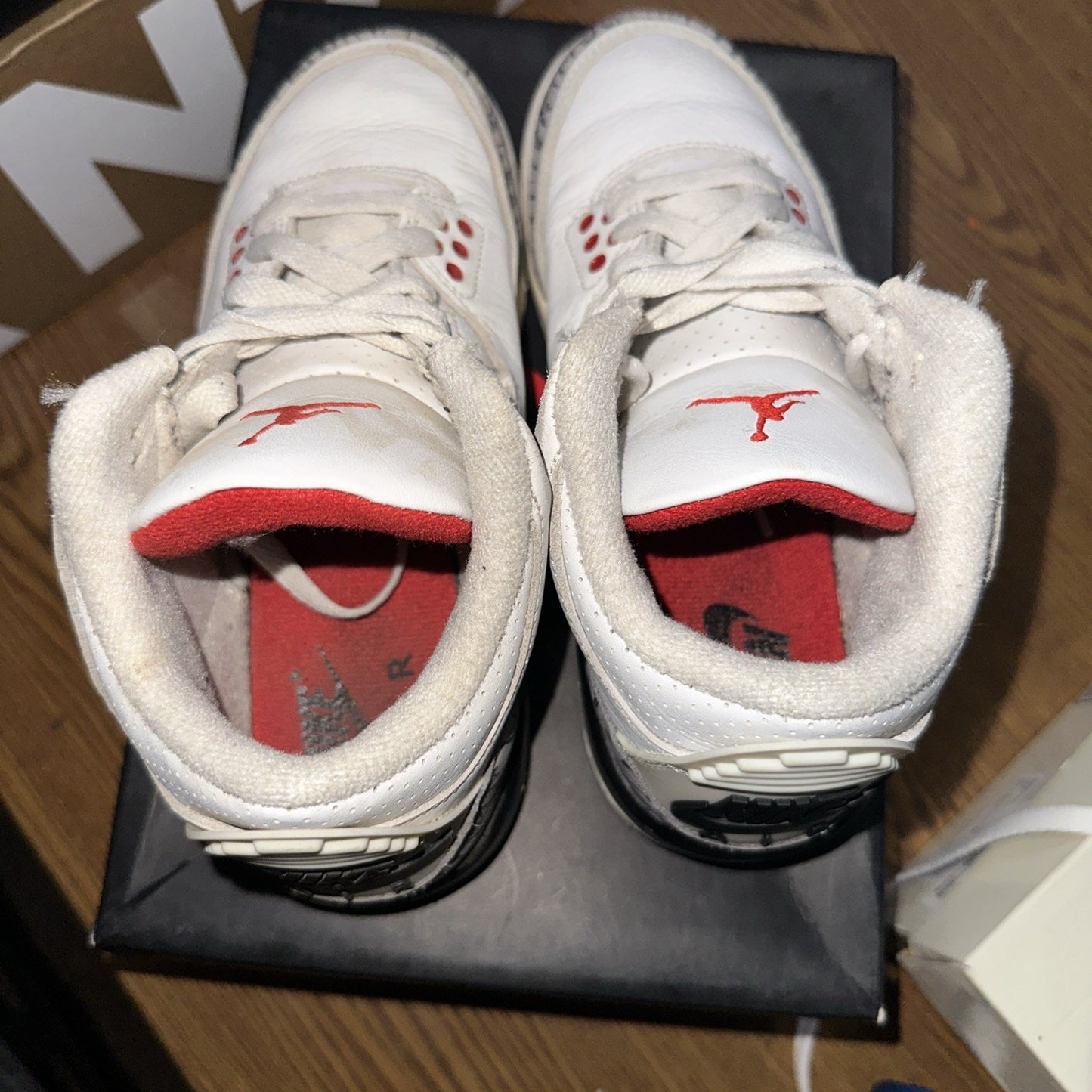 Air Jordan (GS) 3 Retro "WHITE CEMENT REIMAGINED" 2023 - Size 4Y - dm0967 100 ..