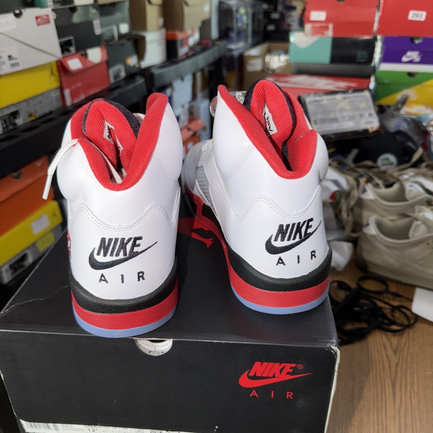 Size 12.5 - Air Jordan 5 Retro 2025 Fire Red