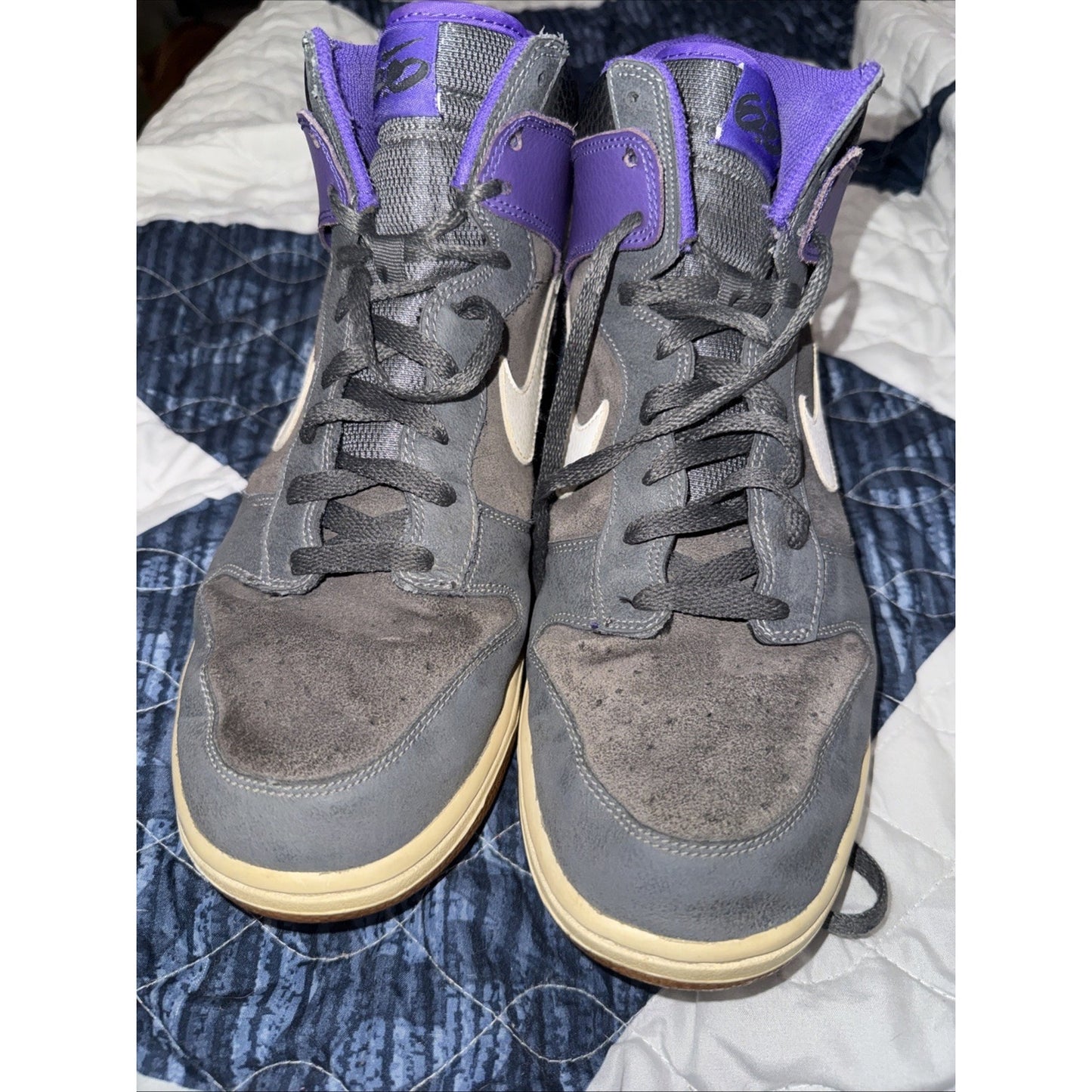 Nike Dunk High Pure Purple 517562-062 Mens Size 9.5 No Box 2012