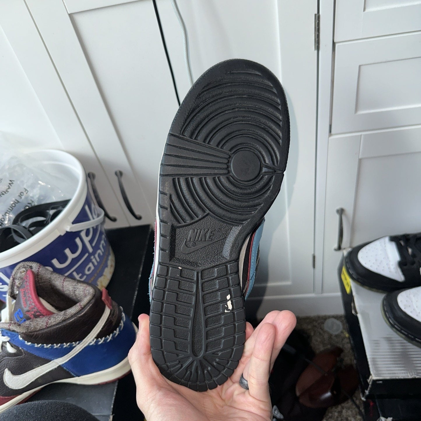 Size 8.5 - Nike Dunk Premium SB Low Angels & Demons Right Shoe Only