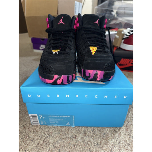 Size 7Y Air Jordan 12 Retro Doernbecher AH6988-023 LEP