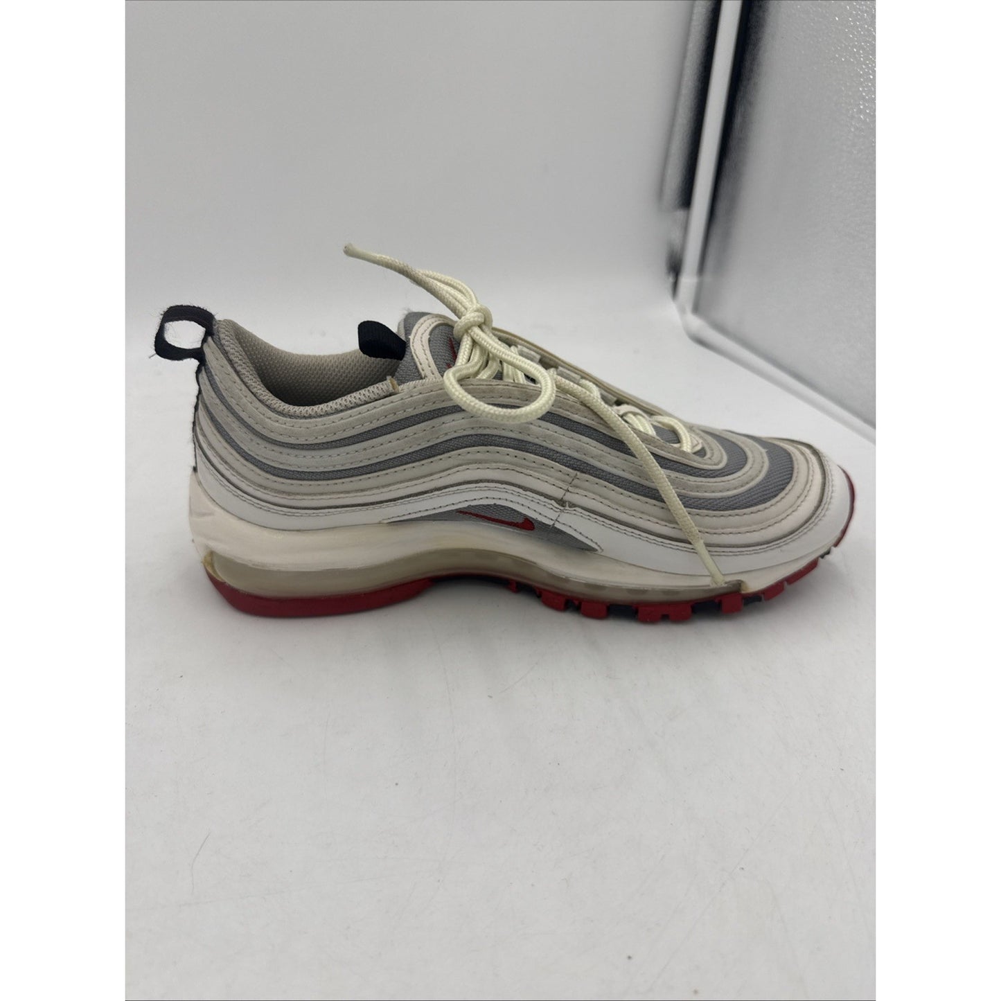 Size 5 (GS) - Nike Air Max 97 Low White Bullet