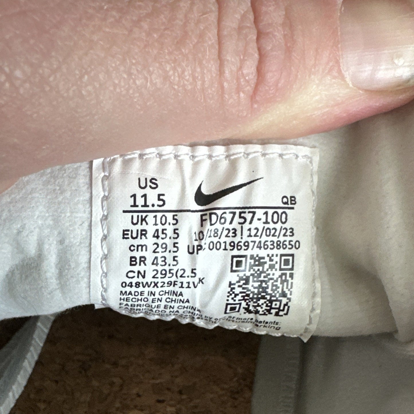 Size 11.5 - Nike Zoom Stefan Janoski+ SB Summit White Black