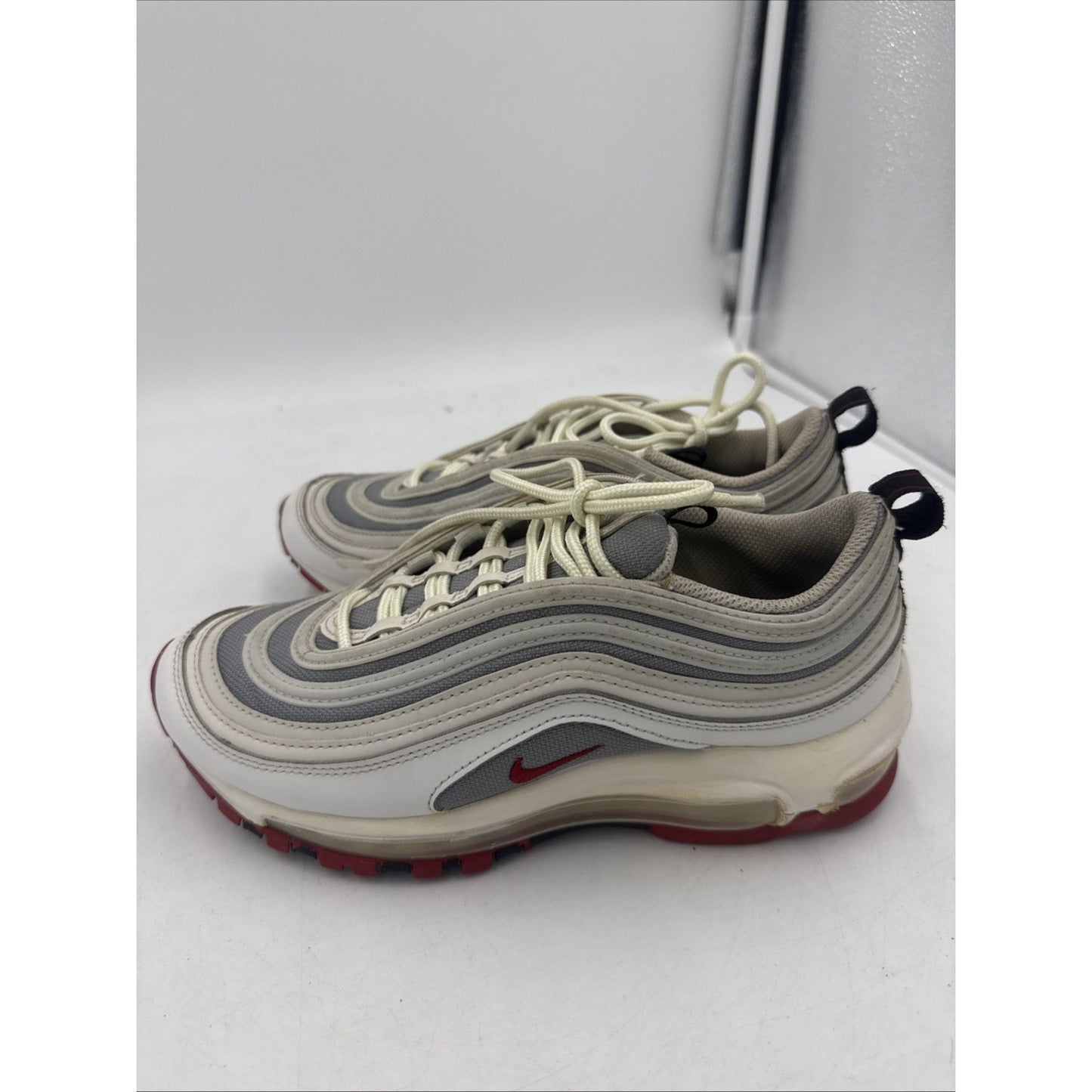 Size 5 (GS) - Nike Air Max 97 Low White Bullet