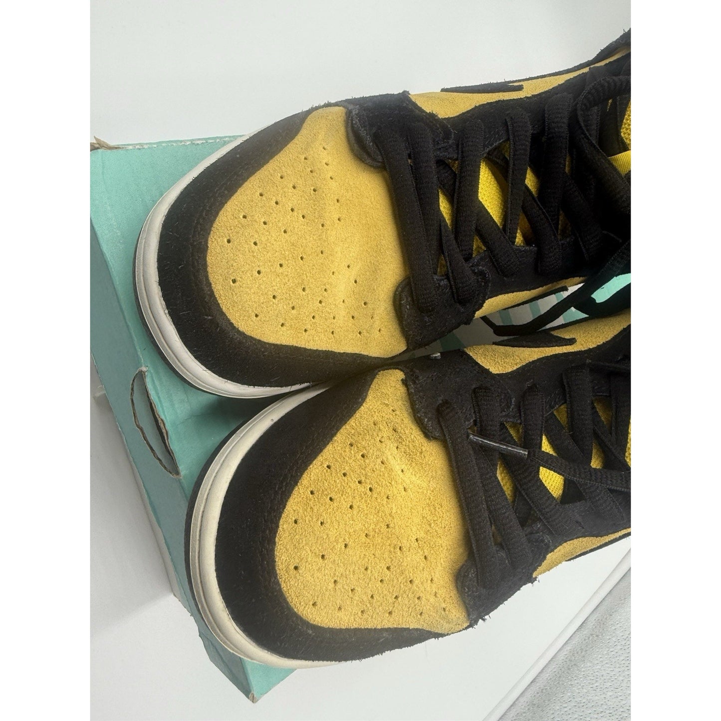 Size 10 - Nike Dunk Pro SB High Reverse Goldenrod
