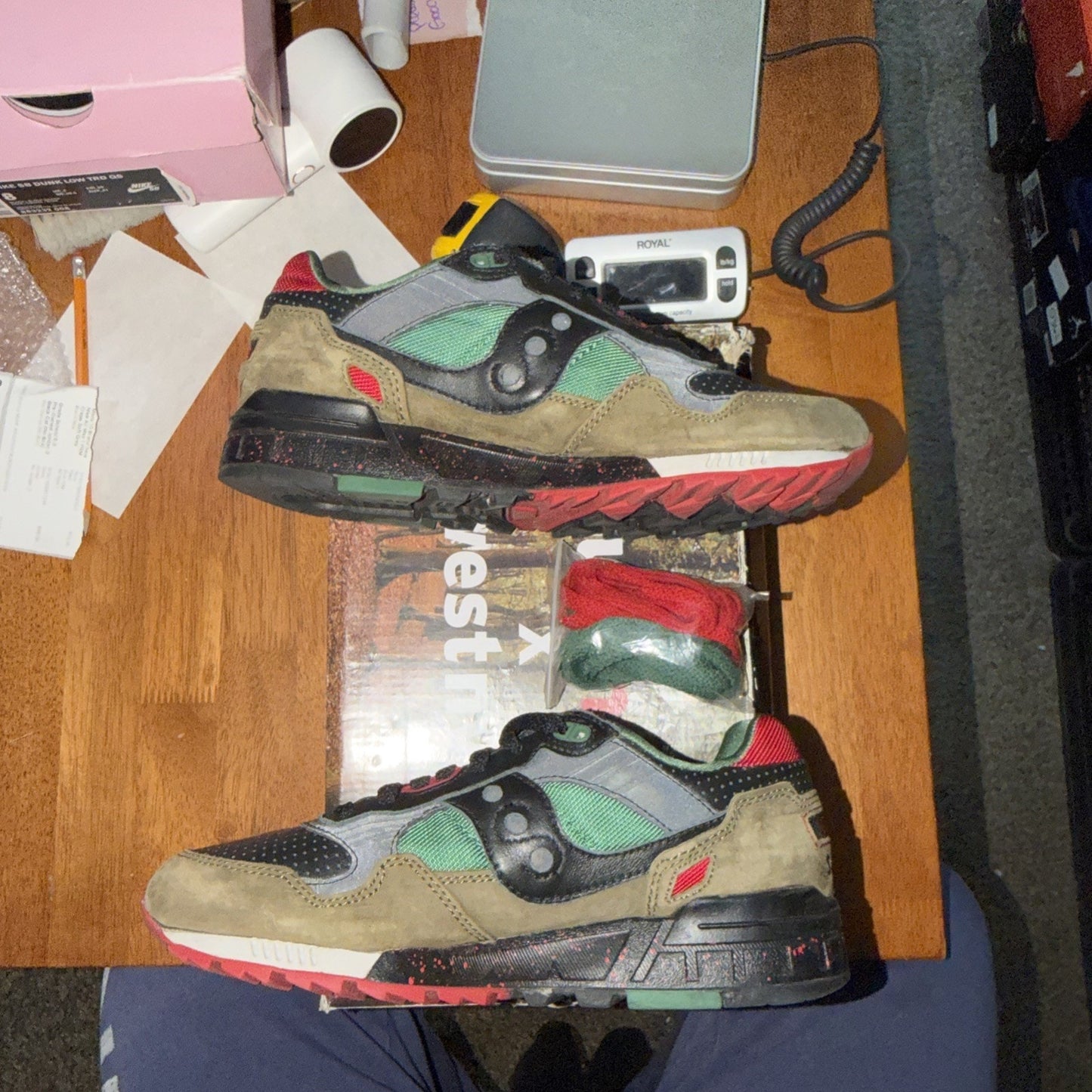 Size 8.5 Saucony Shadow 5000 West NYC Cabin Fever 70128-3 Rare