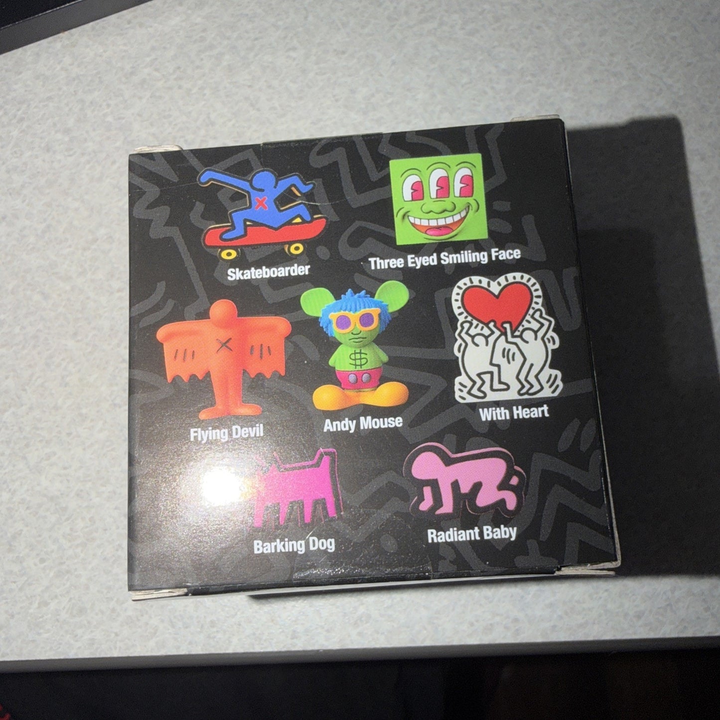 KEITH HARING MINI VCD #3 With Heart Figure 60mm Medicom Toy
