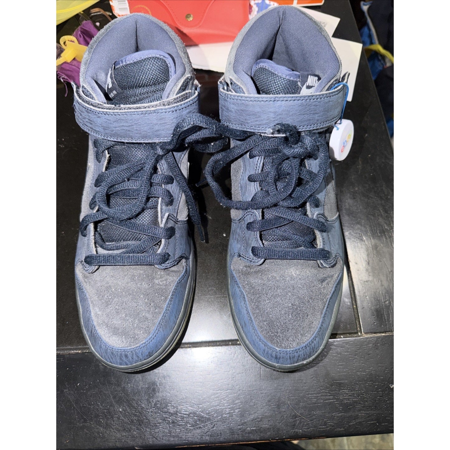 Nike Sb dunk mid 314383-444 Dark Obsidian/navy blue/thunder blue size 12