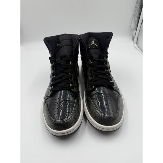 Size 10.5 - Air Jordan 1 Retro High Black Patent NBS382