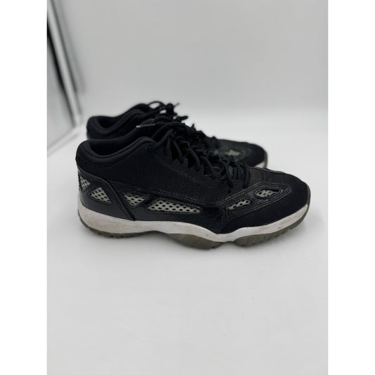 Size 7.5 - Air Jordan 11 Retro IE Low Black White