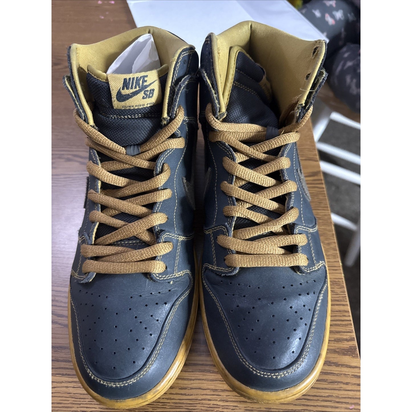 Size 10.5 - Nike Dunk Pro SB High Black