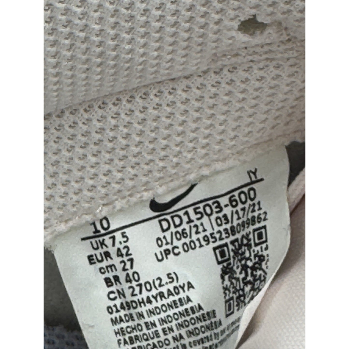 Size 10 - Nike Dunk Low Lime Ice W BS580