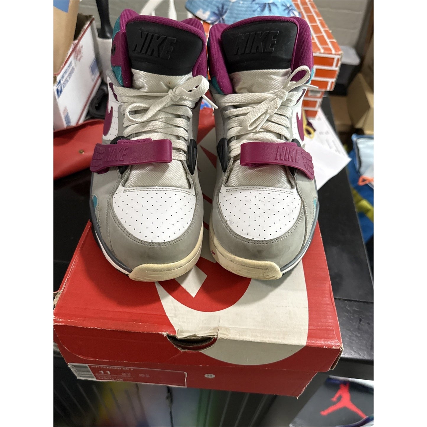 Size 11 - Nike Air Trainer SC 2 White Magenta