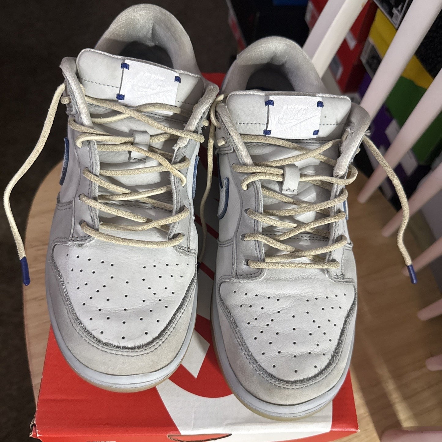 Size 8.5 - Nike Dunk Low Wolf Grey Pure Platinum