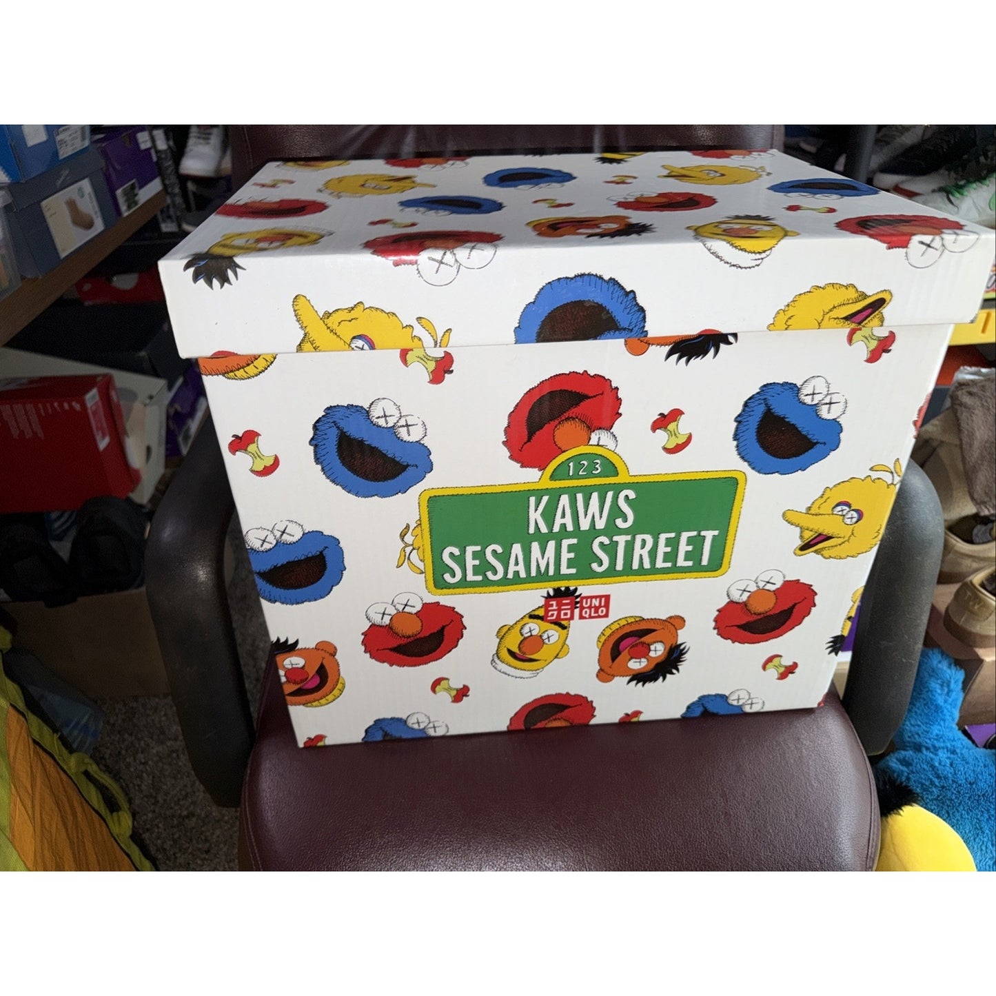 [NEW/UNUSED] KAWS x Sesame Street x UNIQLO Box Only