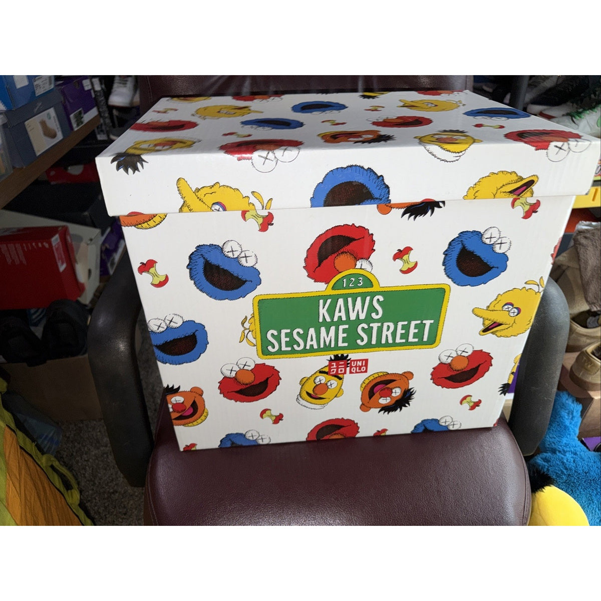 [NEW/UNUSED] KAWS x Sesame Street x UNIQLO Box Only