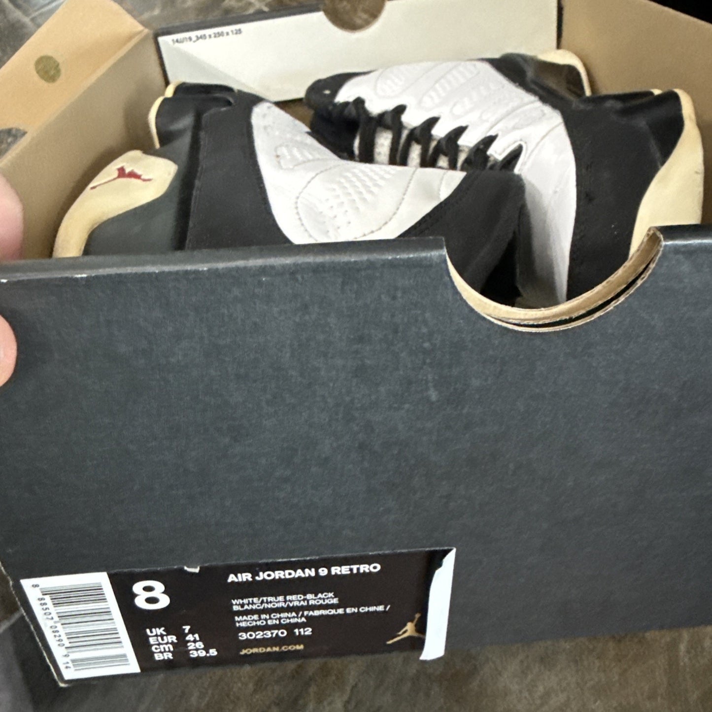 Size 8 - Jordan 9 Retro space jam 2016