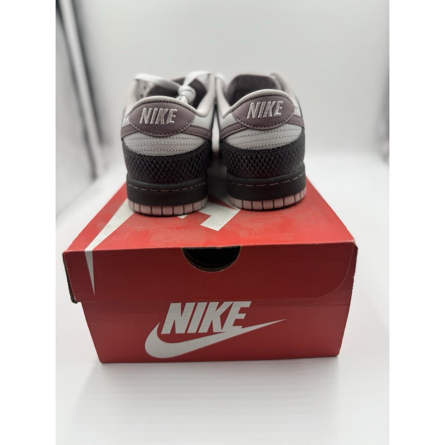 Size 7.5 - Nike Dunk Low Medium Ash Violet Snakeskin BS700