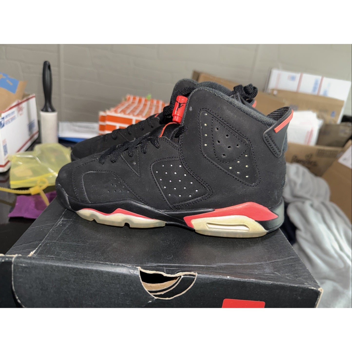 Size 5 (GS) - Jordan 6 Retro 2019 Mid Infrared