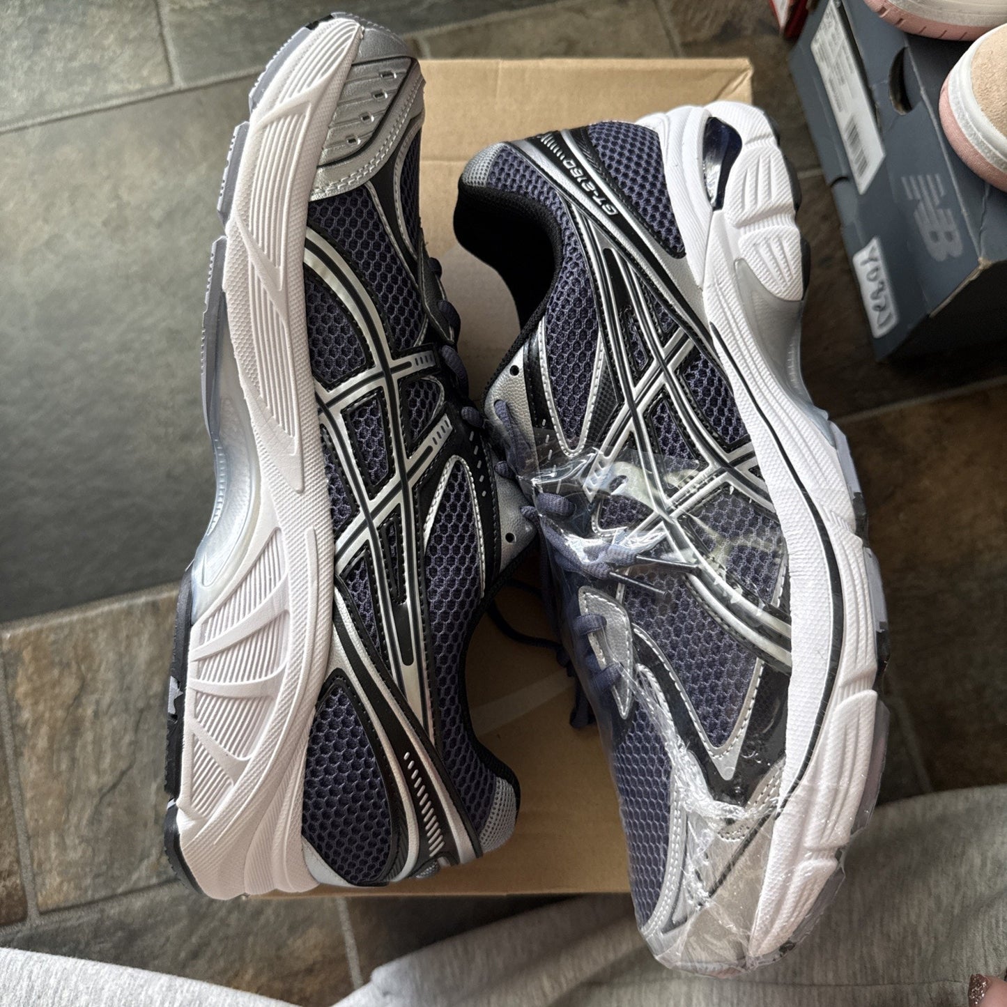 Size 11.5 - ASICS GT 2160 Indigo Fog Pure Silver
