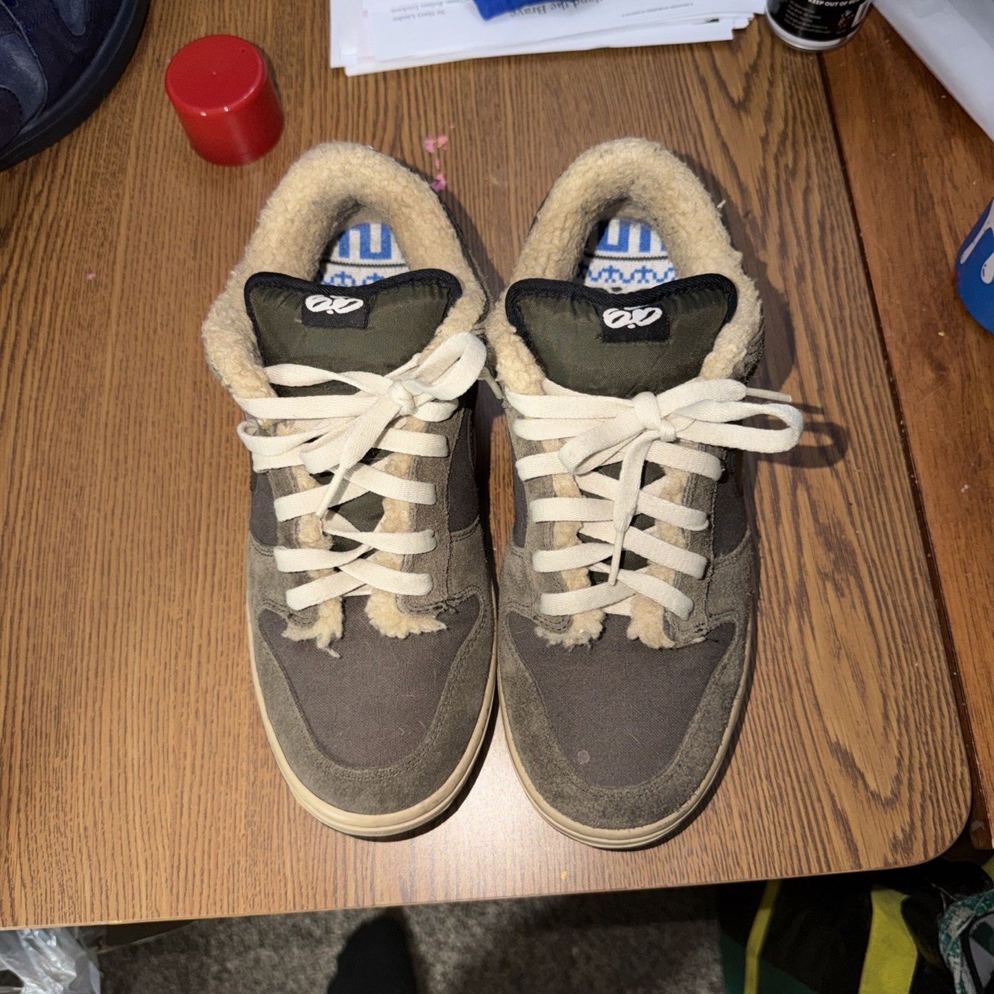 Size 10.5 - Nike Dunk Premium 6.0 Low Sable Green W Rare