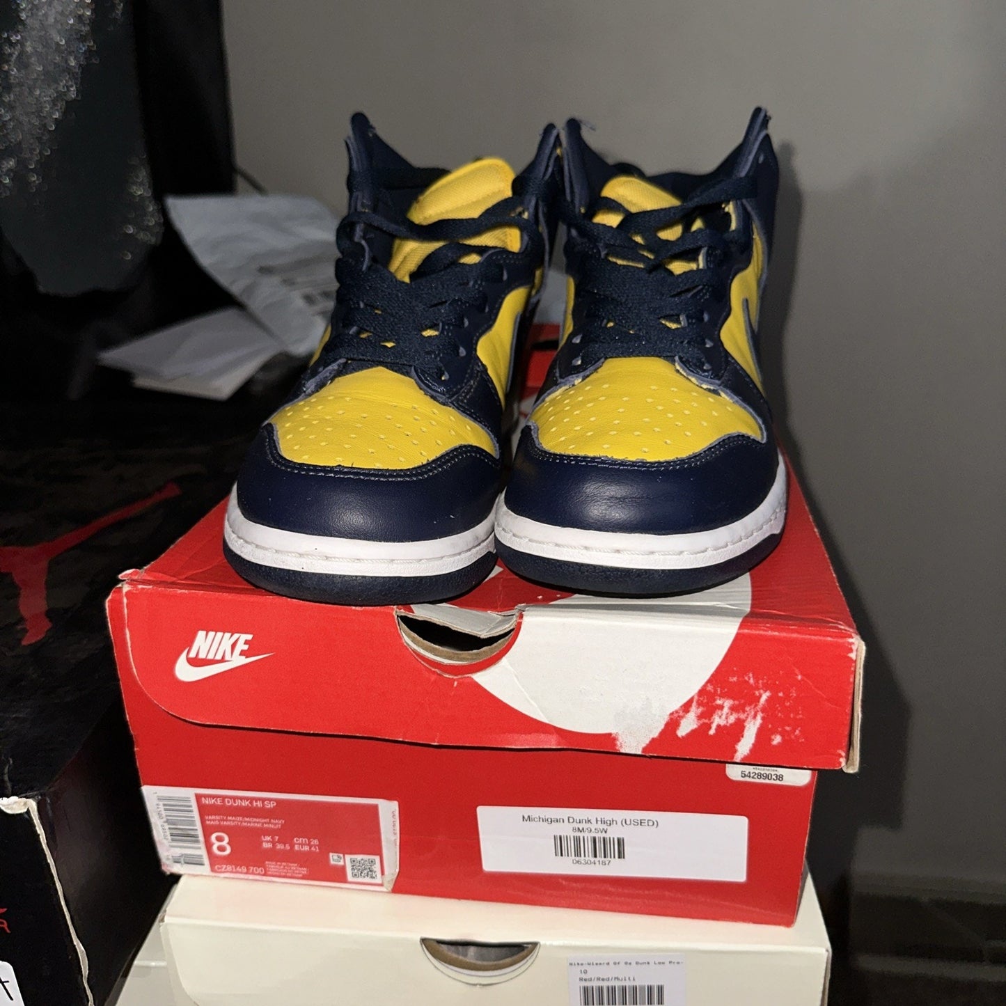 Size 8.5 - Nike Dunk SP 2020 High Michigan