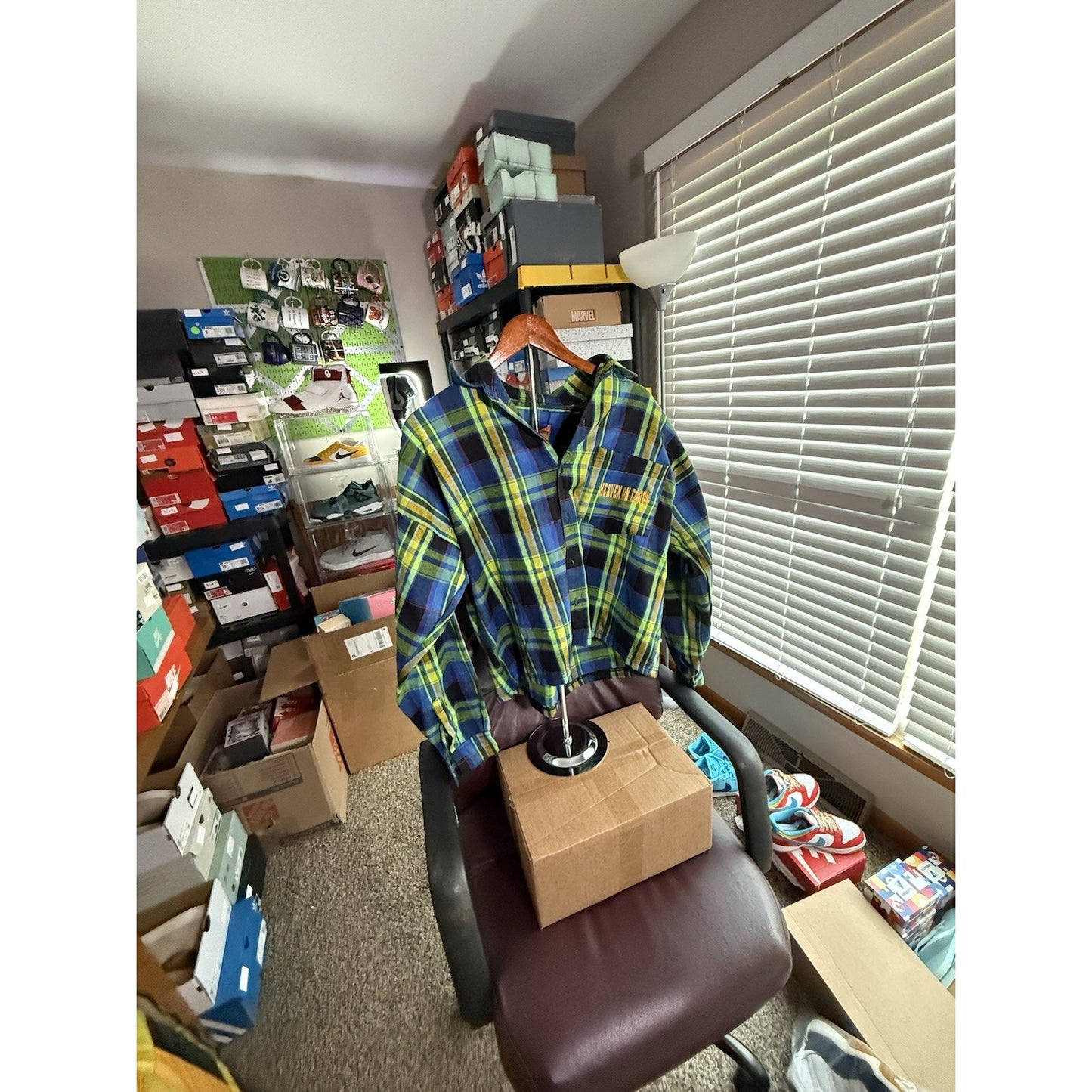 Size M Heaven On Earth Flannel Shirt