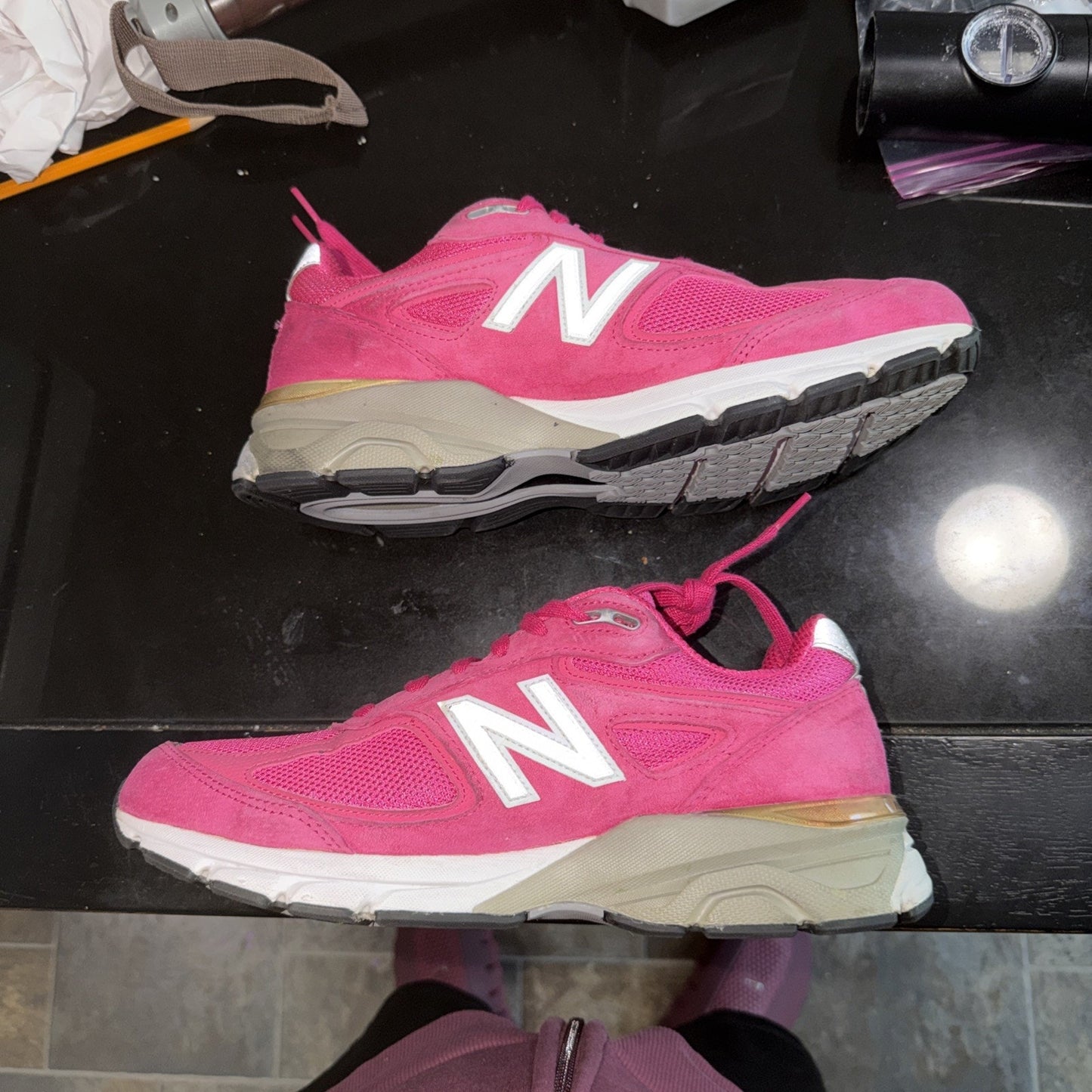 Size 9 - Susan G. Komen x New Balance 990v4 Pink Ribbon