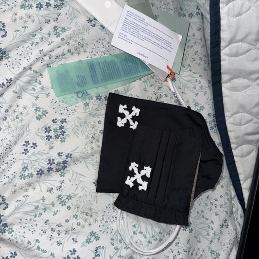 off-white Face Mask Satin