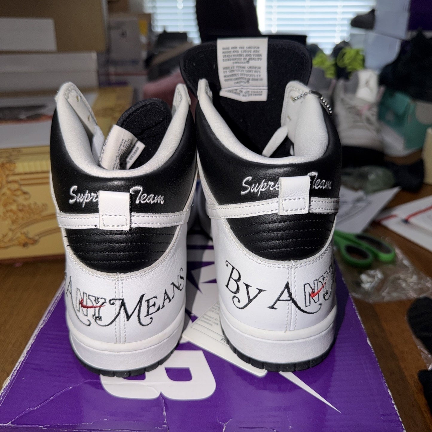 Size 11 - Supreme x Nike Dunk SB High By Any Means - Stormtrooper Promo Sample