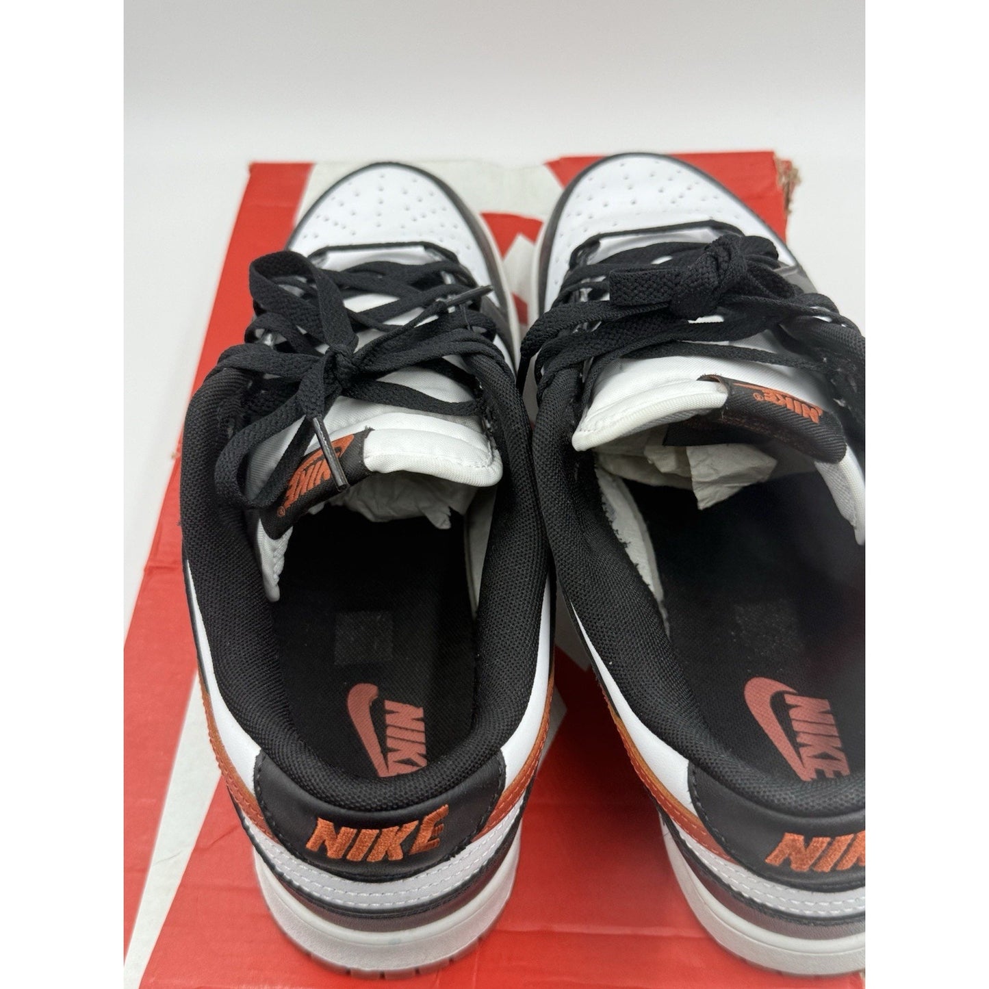 Size 10 - Nike Dunk Low Black Dragon Red