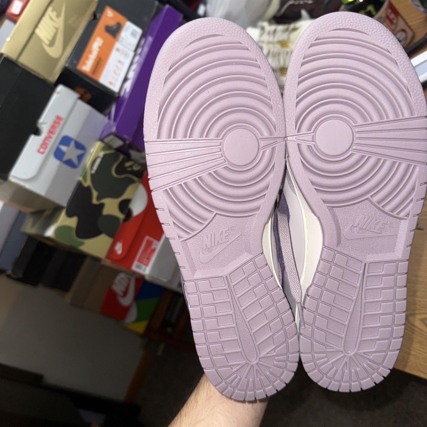Size 10.5 Nike Dunk Low 5 Light Violet Ore Platinum Violet