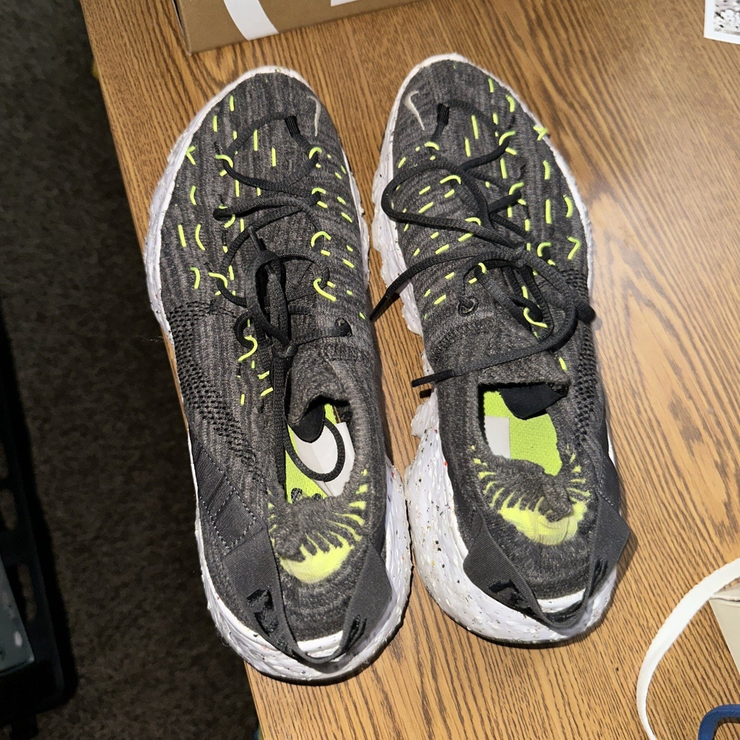 Size 8 - Nike Space Hippie 04 Black Volt