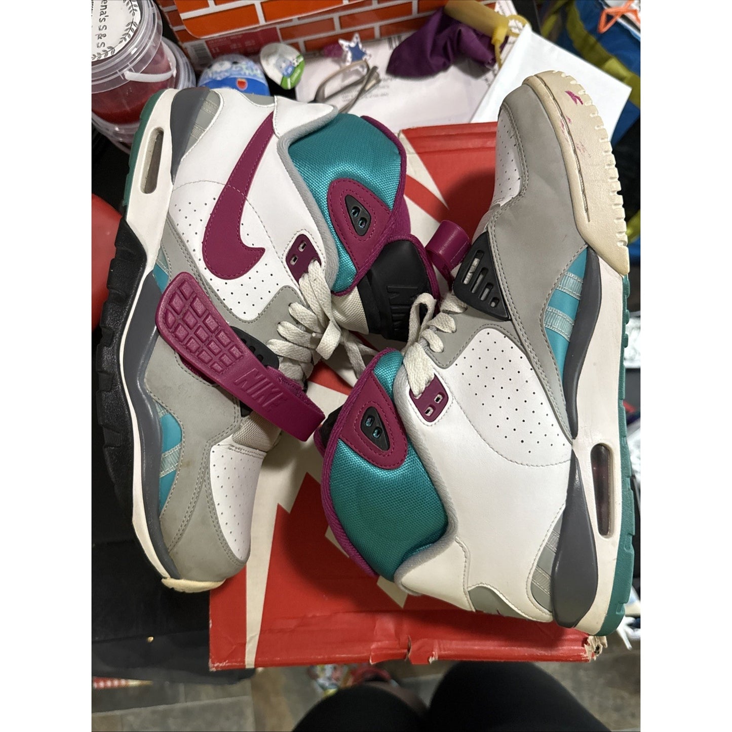 Size 11 - Nike Air Trainer SC 2 White Magenta