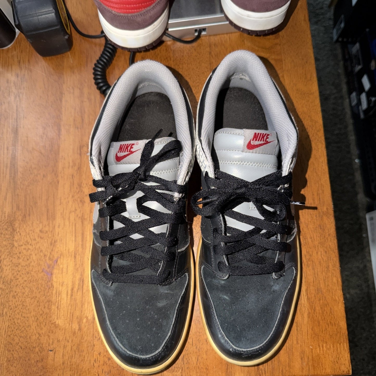 Size 11 - Nike Dunk Cl Low Jordan Pack Cement J-pack