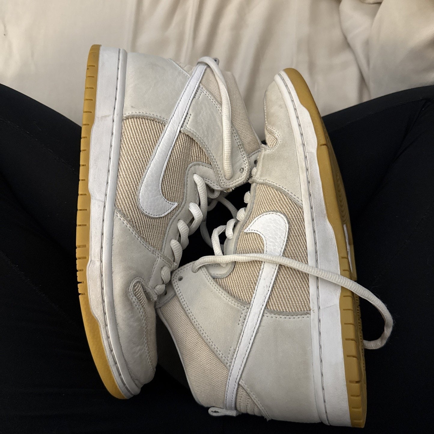 Nike Sb Dunk High Pro ISO “Orange Label Unbleached” Sz. 8.5