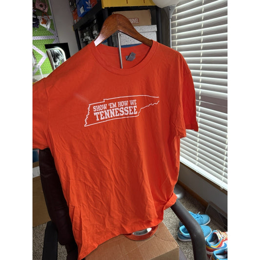 Size XL Shoe Me How You Tennessee T-shirt