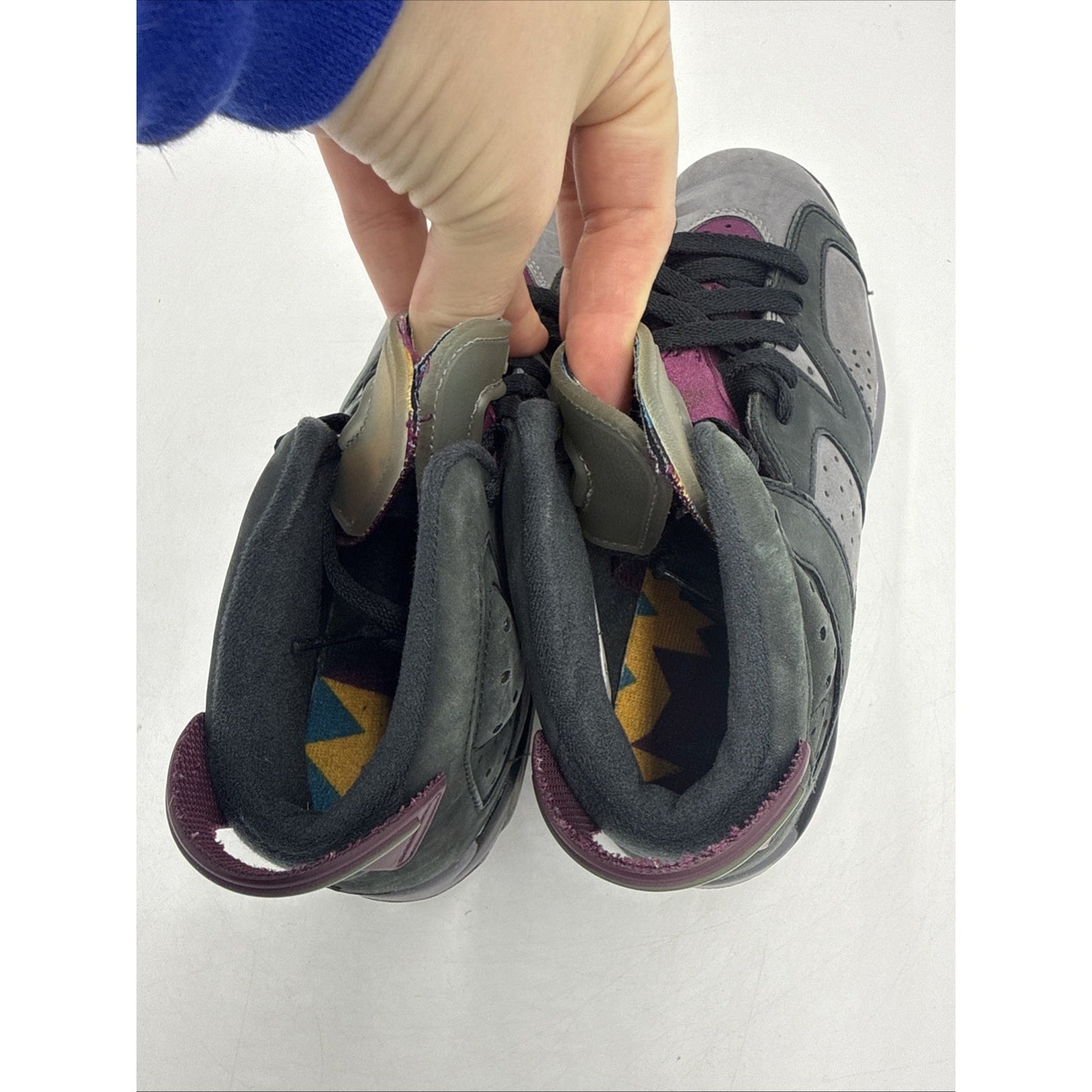 Size 5 (GS) - Jordan 6 Retro Mid Black - 384665-063