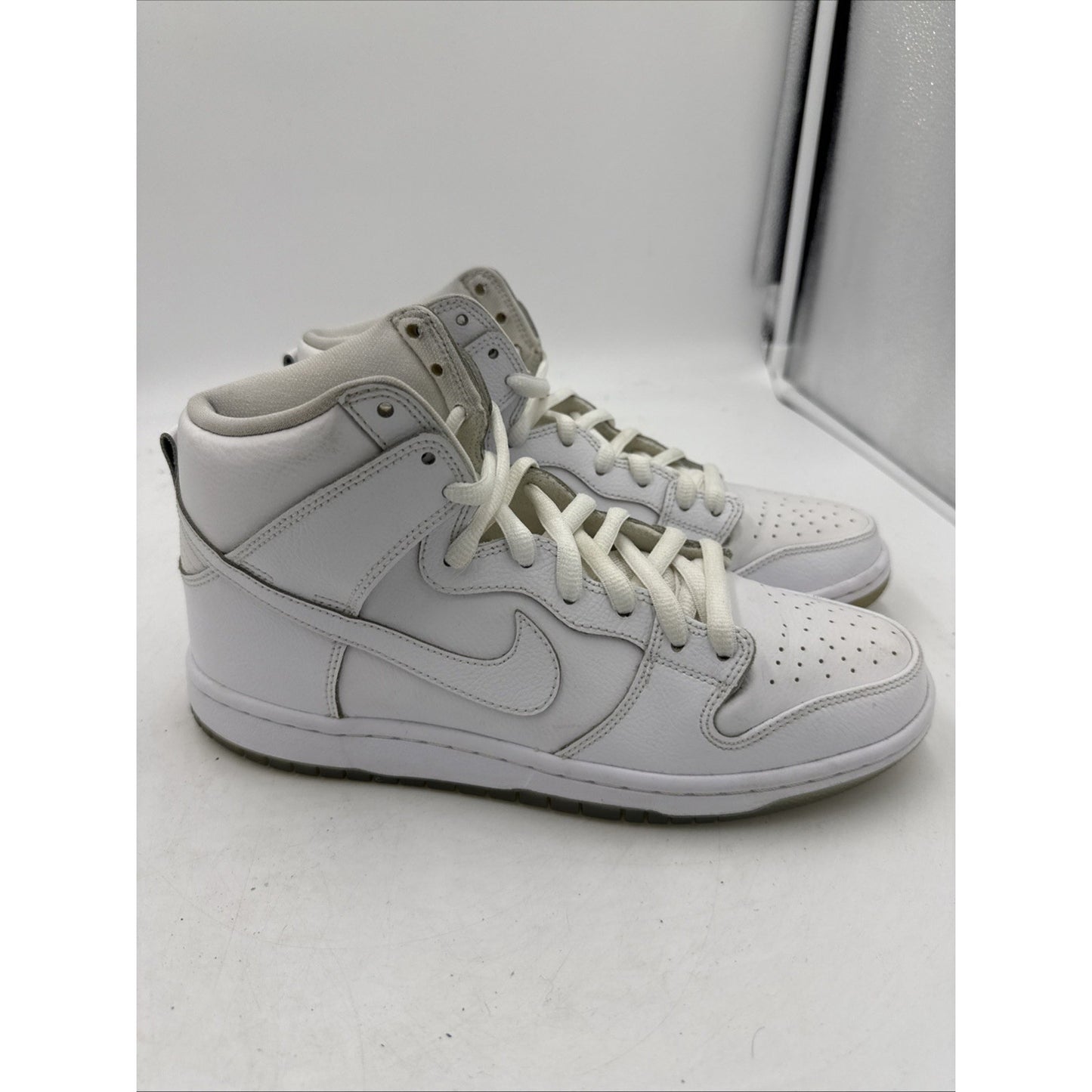 Size 9 - Nike SB Dunk Pro High White Ice