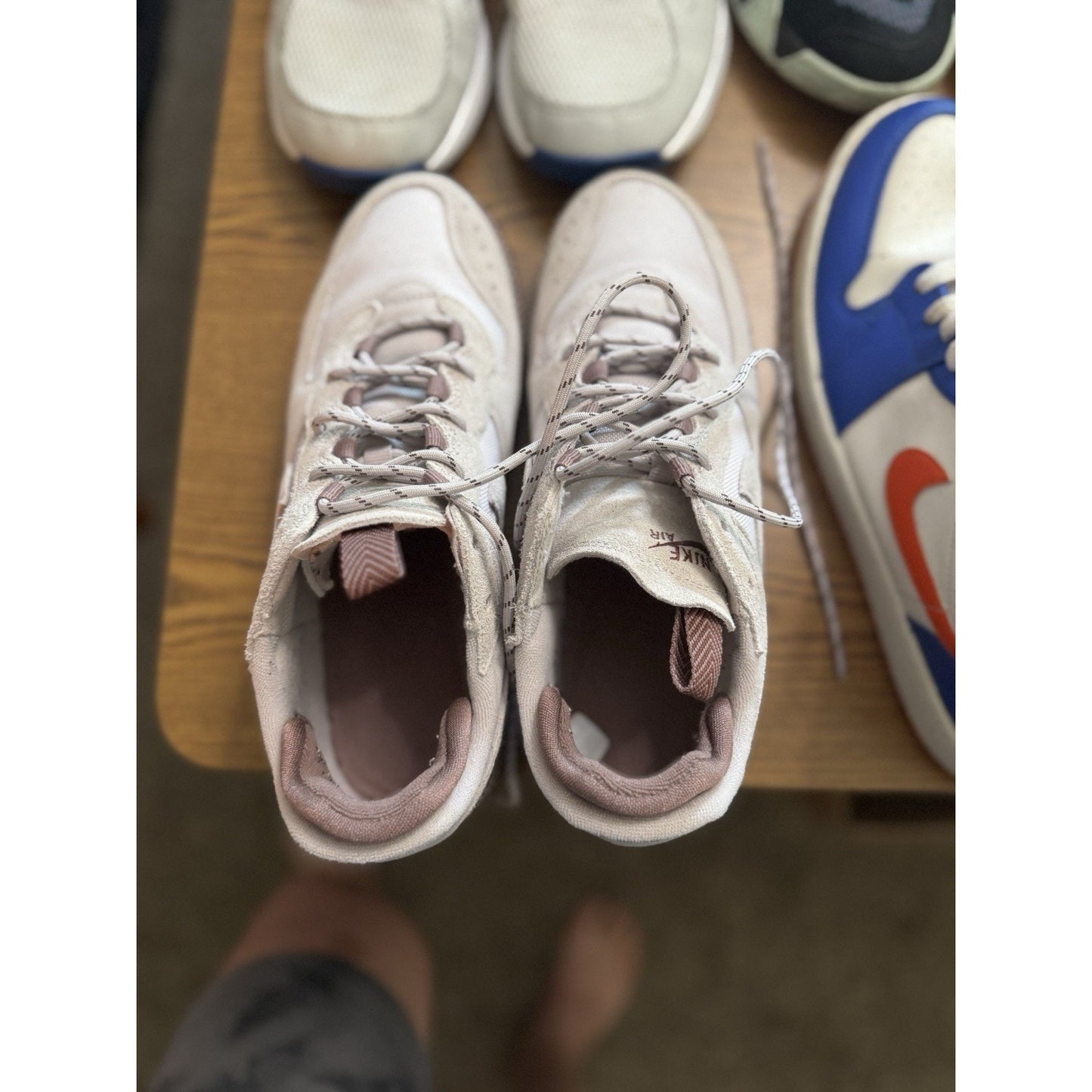 Size 10 - Nike Air Force 1 Wild Platinum Violet W NBS206